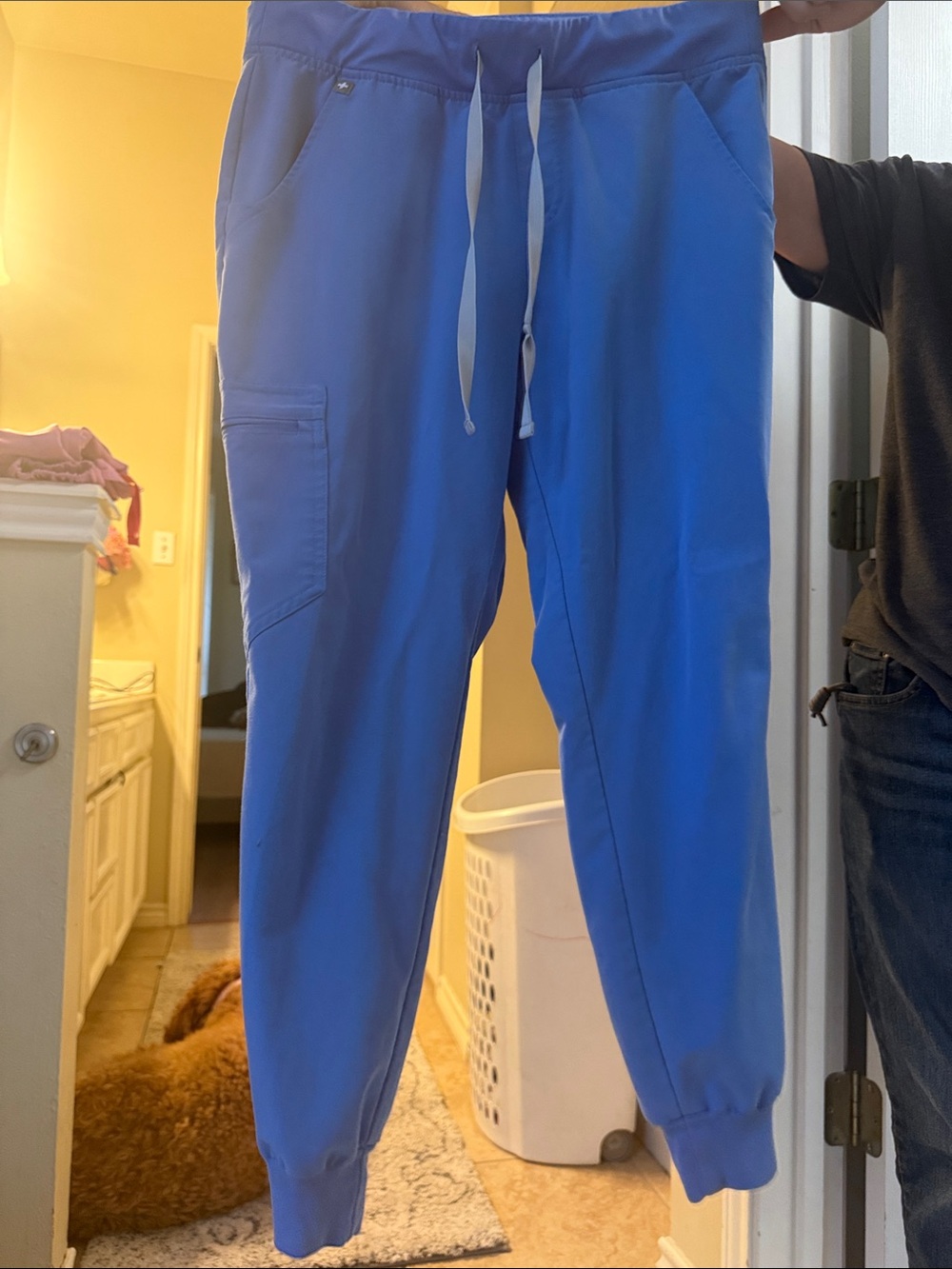 Medium shirt with medium petite joggers!